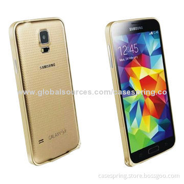 Ultra-thin aluminum alloy bumper for Samsung Galaxy S5, metal bumper,OEM and ODM orders welcomed